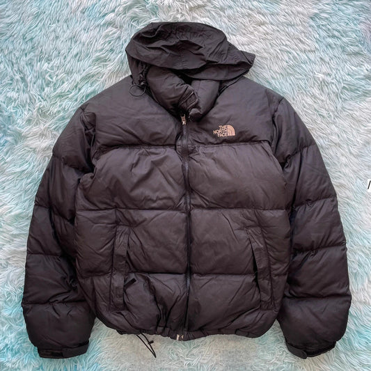 Black The North Face Puffer Jacket 700 Down Nupste - Medium