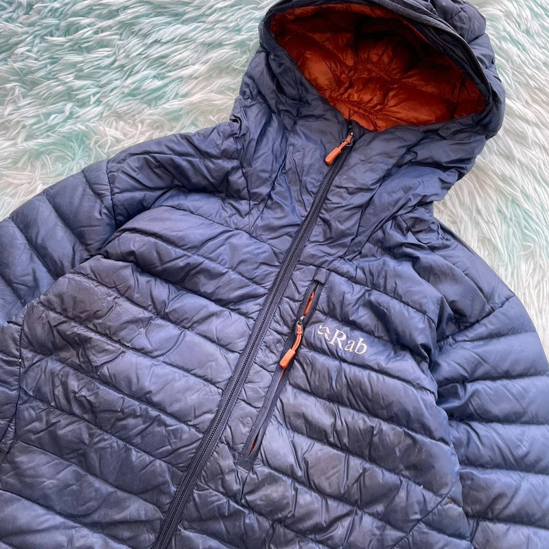 Navy Rab Puffer Jacket - Medium