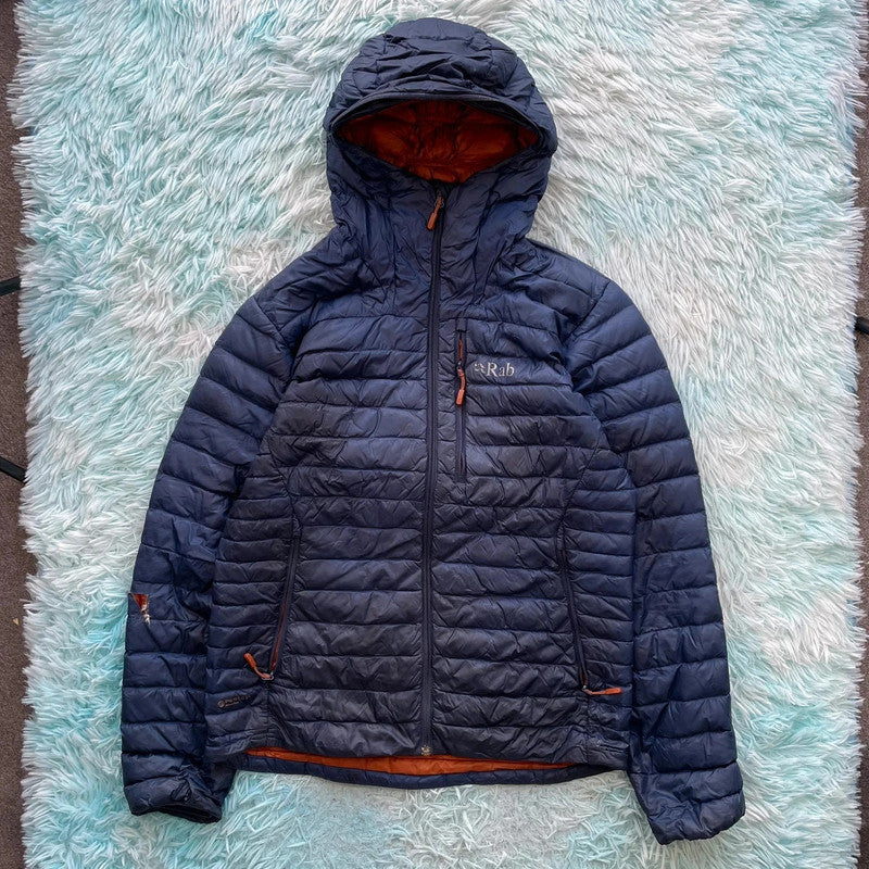Navy Rab Puffer Jacket - Medium
