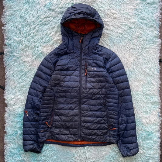Navy Rab Puffer Jacket - Medium