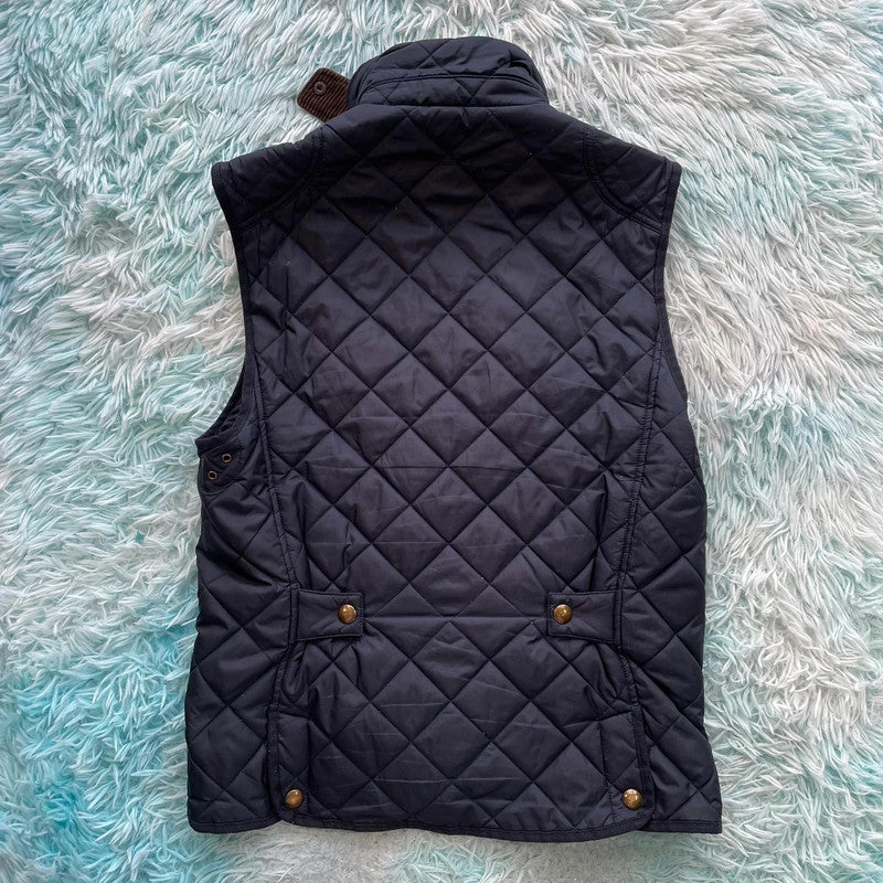 Navy Polo Ralph Lauren Quilted Gilet Jacket - Small