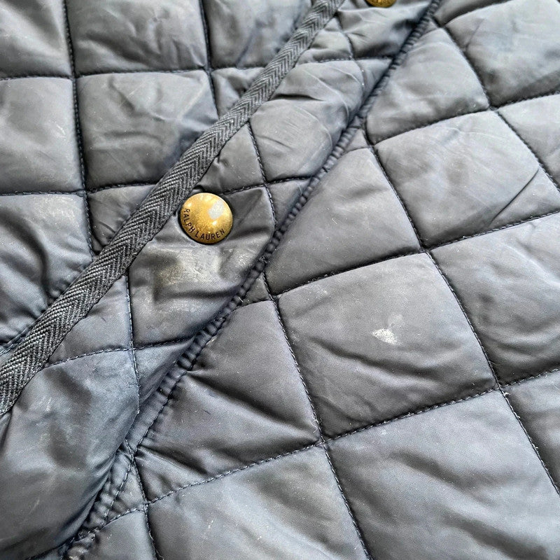 Navy Polo Ralph Lauren Quilted Gilet Jacket - Small