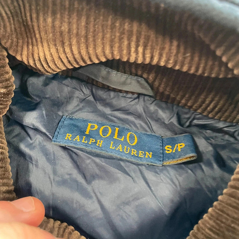 Navy Polo Ralph Lauren Quilted Gilet Jacket - Small