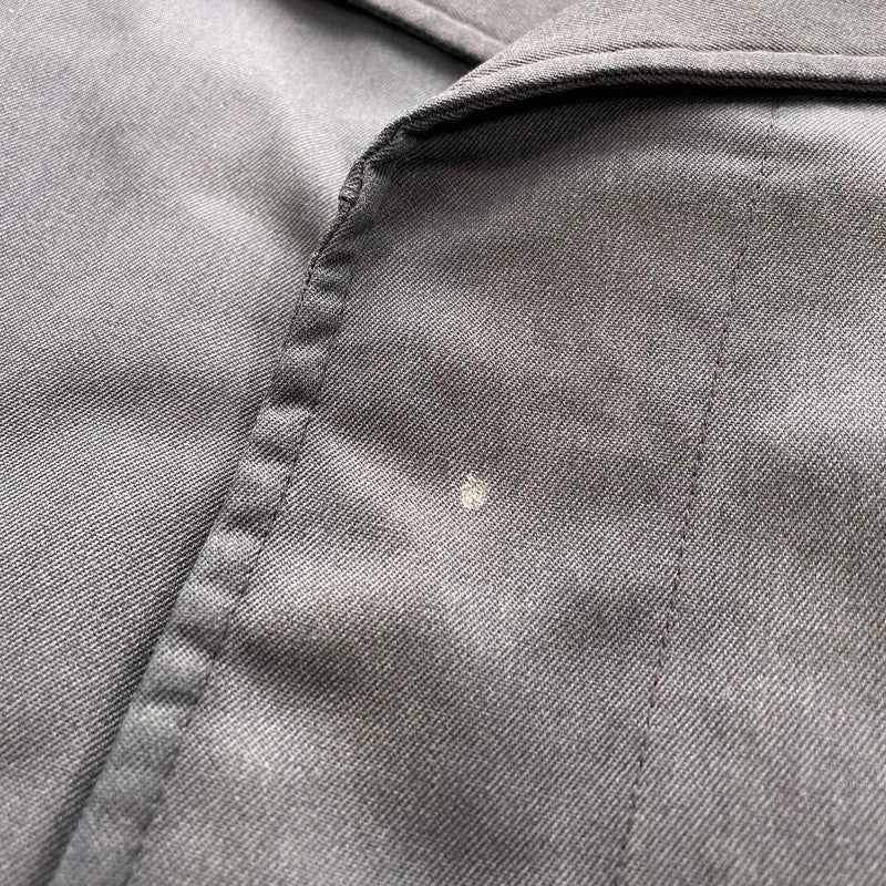 Vintage Navy Aquascutum Trench Coat Hauscheck - XL