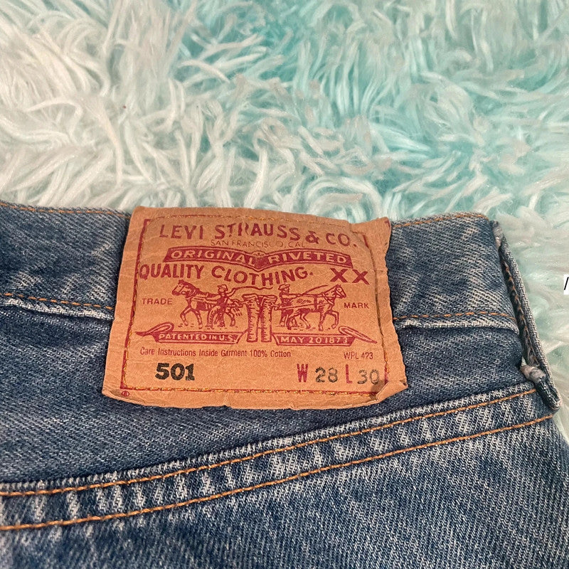 Vintage 90s Levi’s Jeans 501 Striaght Leg - W28 L30