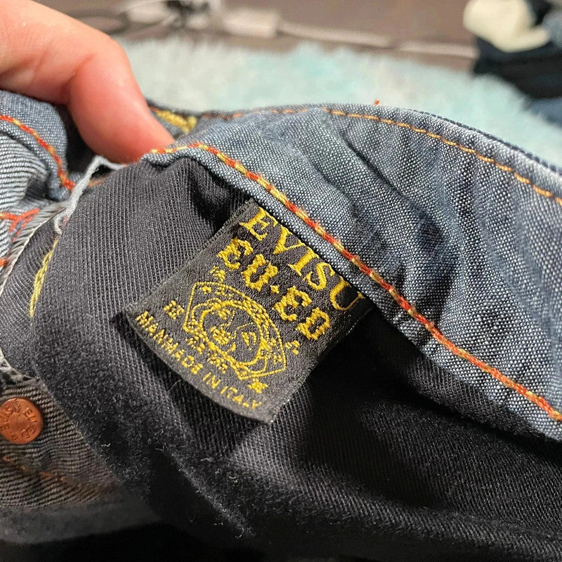 Vintage Evisu Jeans Straight Leg - W32 L36