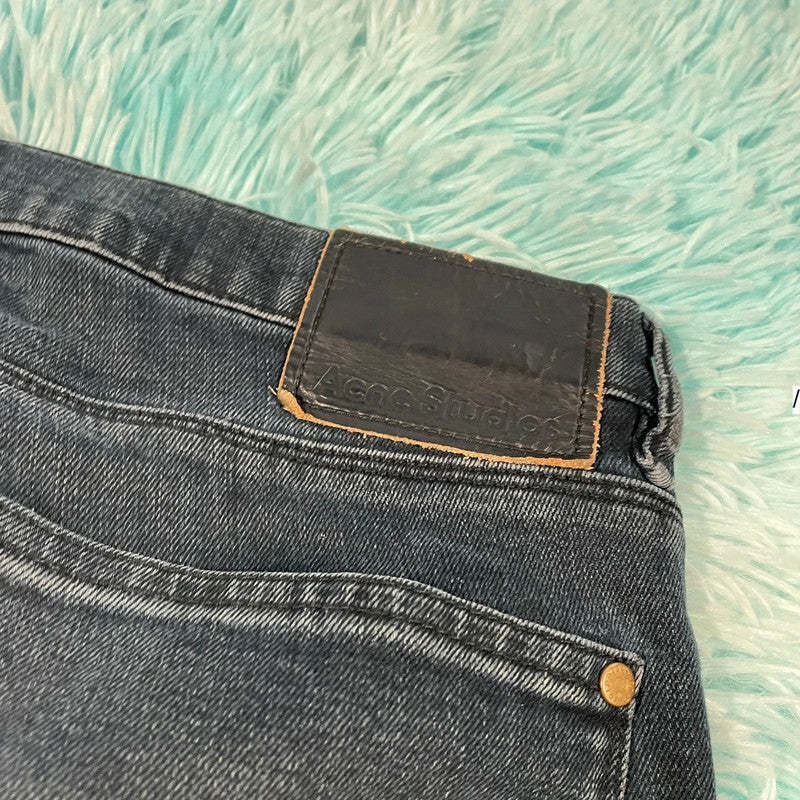 Dark Navy Acne Studios Slim Jeans - 34W 32L