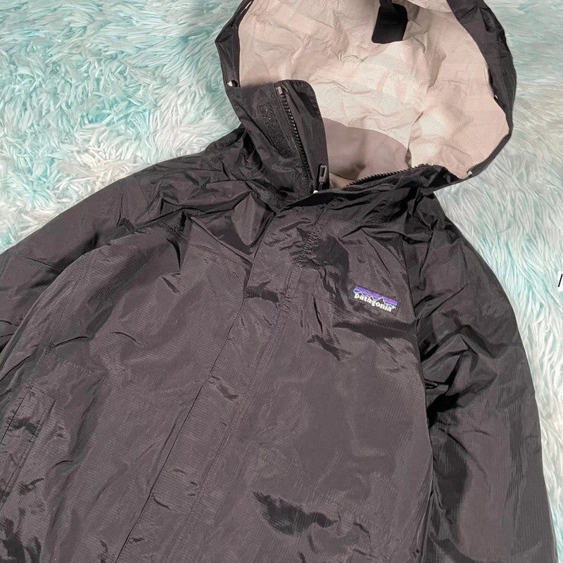 Black Patagonia Windbreaker Jacket - Small