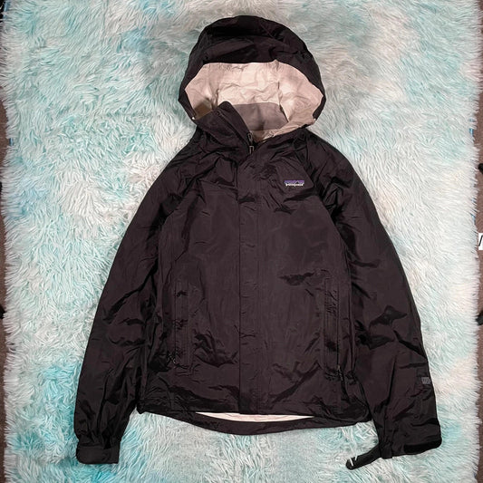 Black Patagonia Windbreaker Jacket - Small