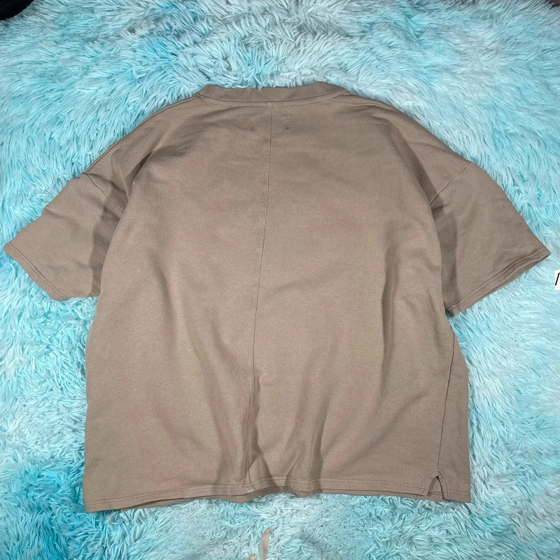 Beige Represent Heavyweight T Shirt - XL