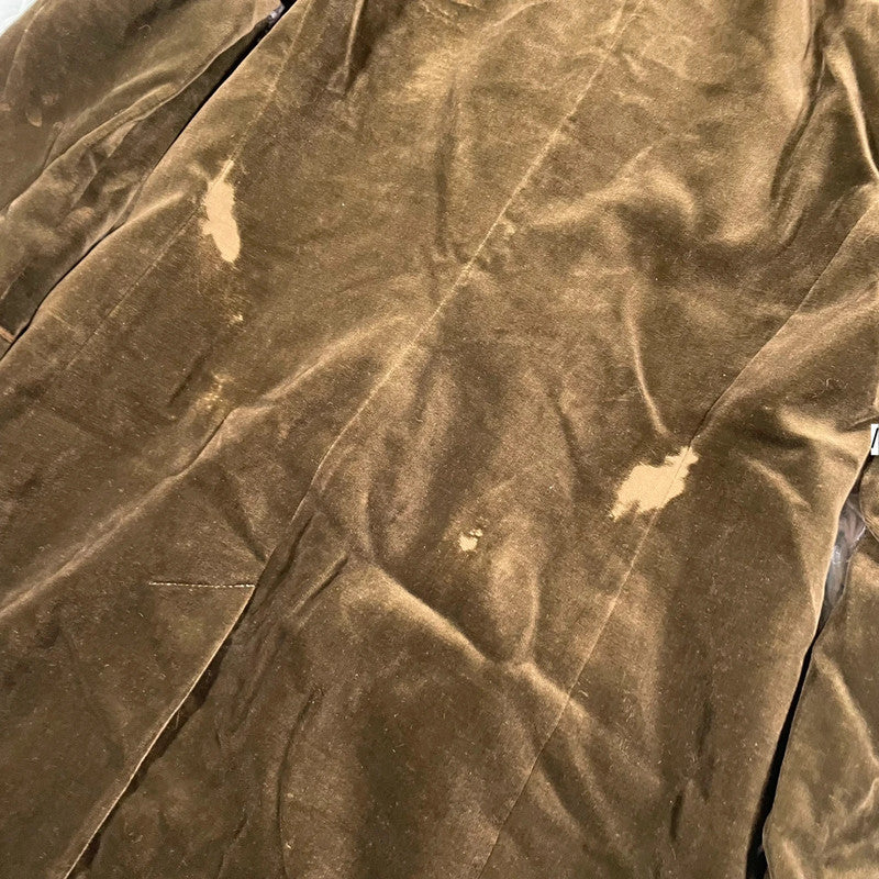 Vintage Khaki Gaisberger Austrian Suede Jacket - Small