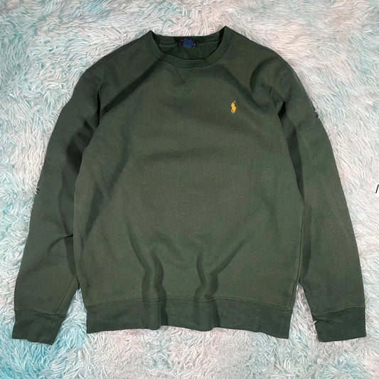 Dark Green Polo Ralph Lauren Sweatshirt - Small