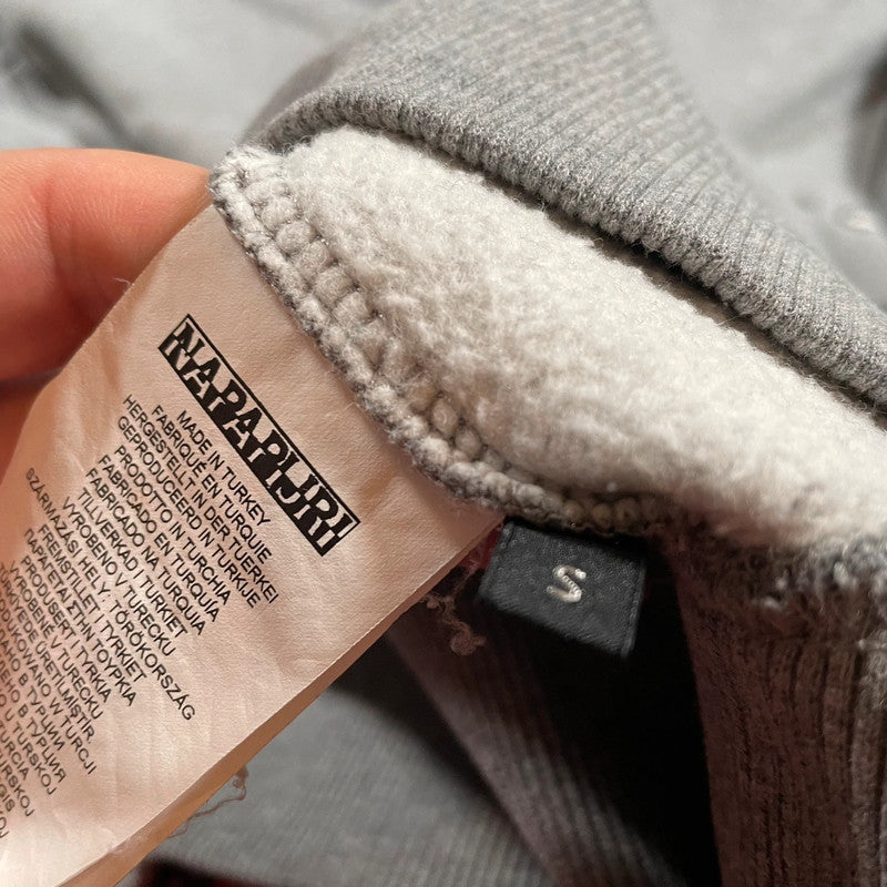 Grey Napapijri Sweatshirt - Small