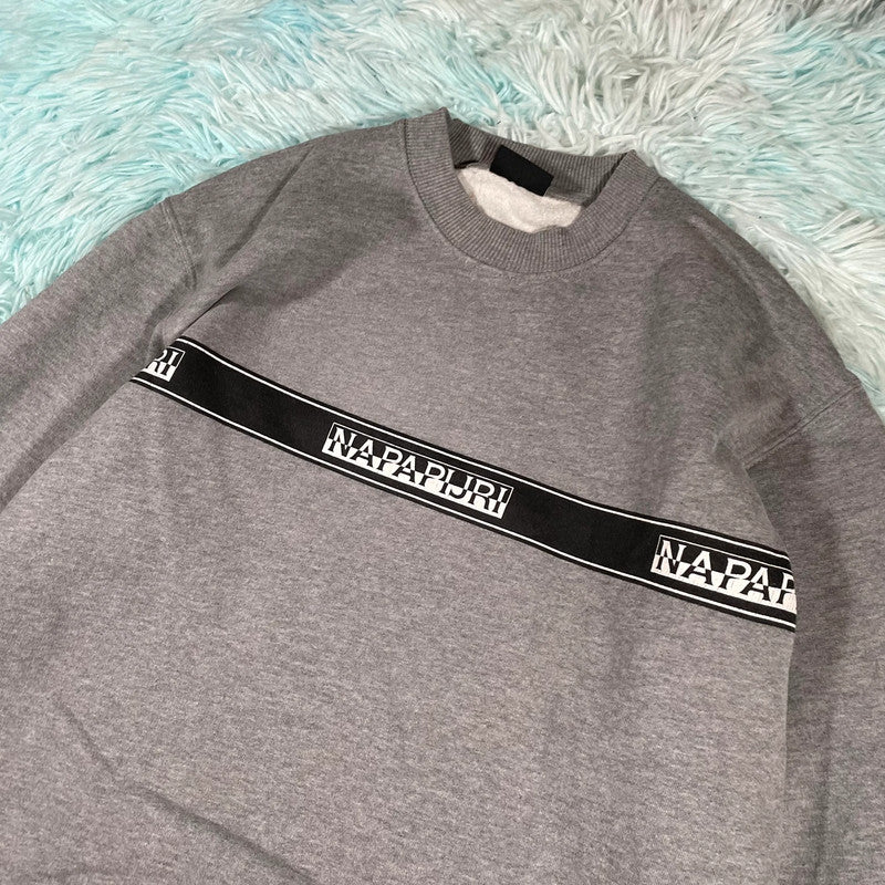 Grey Napapijri Sweatshirt - Small