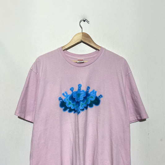 Pink Supreme Acid Graphic T Shirt - XL