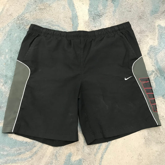Vintage 00s Black Nike Swim Shorts - Large