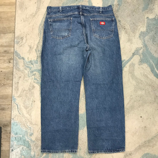 Vintage 00s Blue Dickies Jeans Baggy Straight Leg - 40W 30L