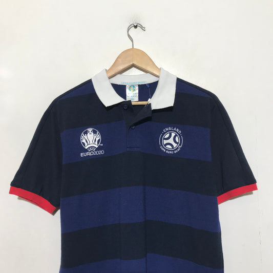 Vintage Euro 2020 Football Polo Shirt - Medium