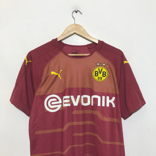 Vintage 2018-2019 Borussia Dortmund Goalkeeper Shirt Puma Evonik- Medium