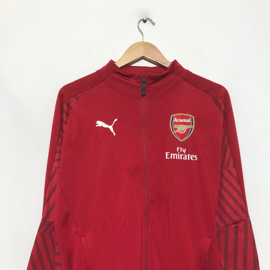 2018-2019 Red Arsenal Training Full Zip Jacket Puma - Small