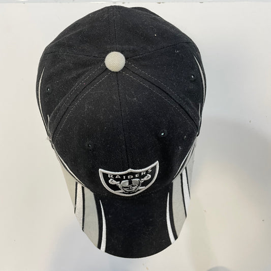 Vintage 00s Black LA Raiders NFL Reebok Cap - One Size
