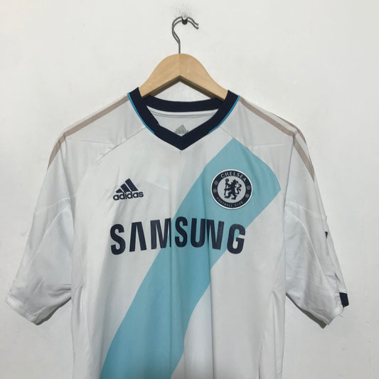 Vintage 2011-2012 Chelsea Shirt Away Kit Adidas Samsung - Medium