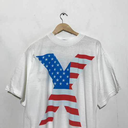 Deadstock Vintage 90s White Malcolm X Movie Promo T Shirt - XL